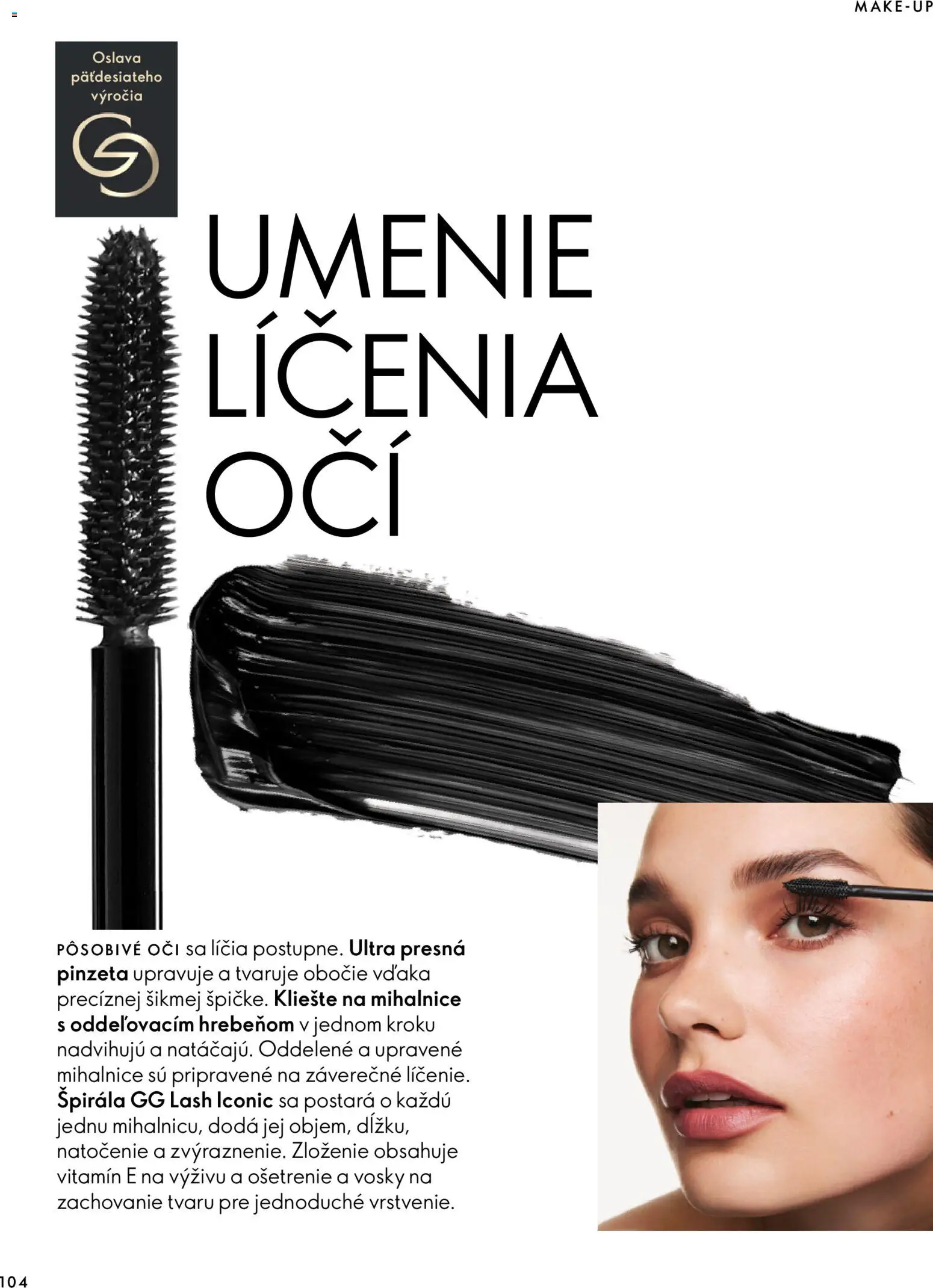 Nové Oriflame akcie – leták je platný od 30.09.2026 | Strana: 104 | Produkty: Make up