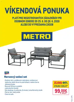 Metro leták platný od 25.06.2026