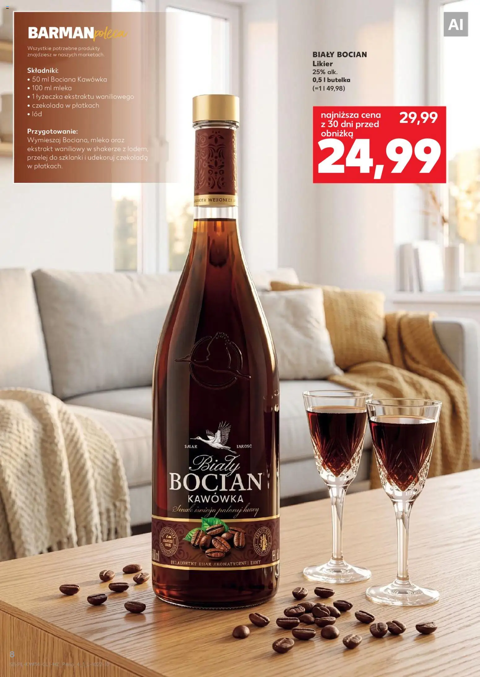 Kaufland Polsko leták - Barek od 20.08.2026 | Strana: 8 | Produkty: Mléko