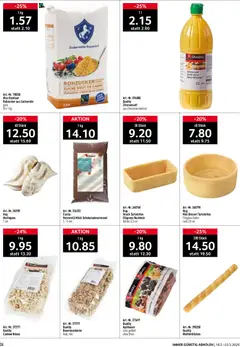 Prodega aktionen ab 18.05.2026 gültig | Seite: 24 | Produkte: Milch, Butter, Nüsse