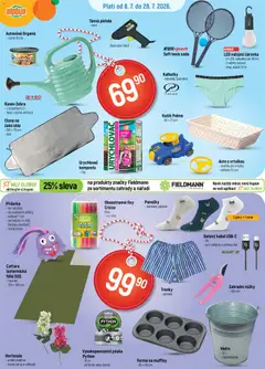 Náhled letáku Globus leták - Ceny bez kompromisů od 08.07.2026 | Strana: 3 | Produkty: Nůžky, Fólie, Kabel, Barvy