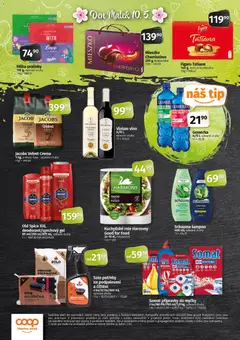 Náhled letáku Coop leták - Tip Extra od 29.04.2026 | Strana: 4 | Produkty: Houbička, Milka, Víno, Velvet