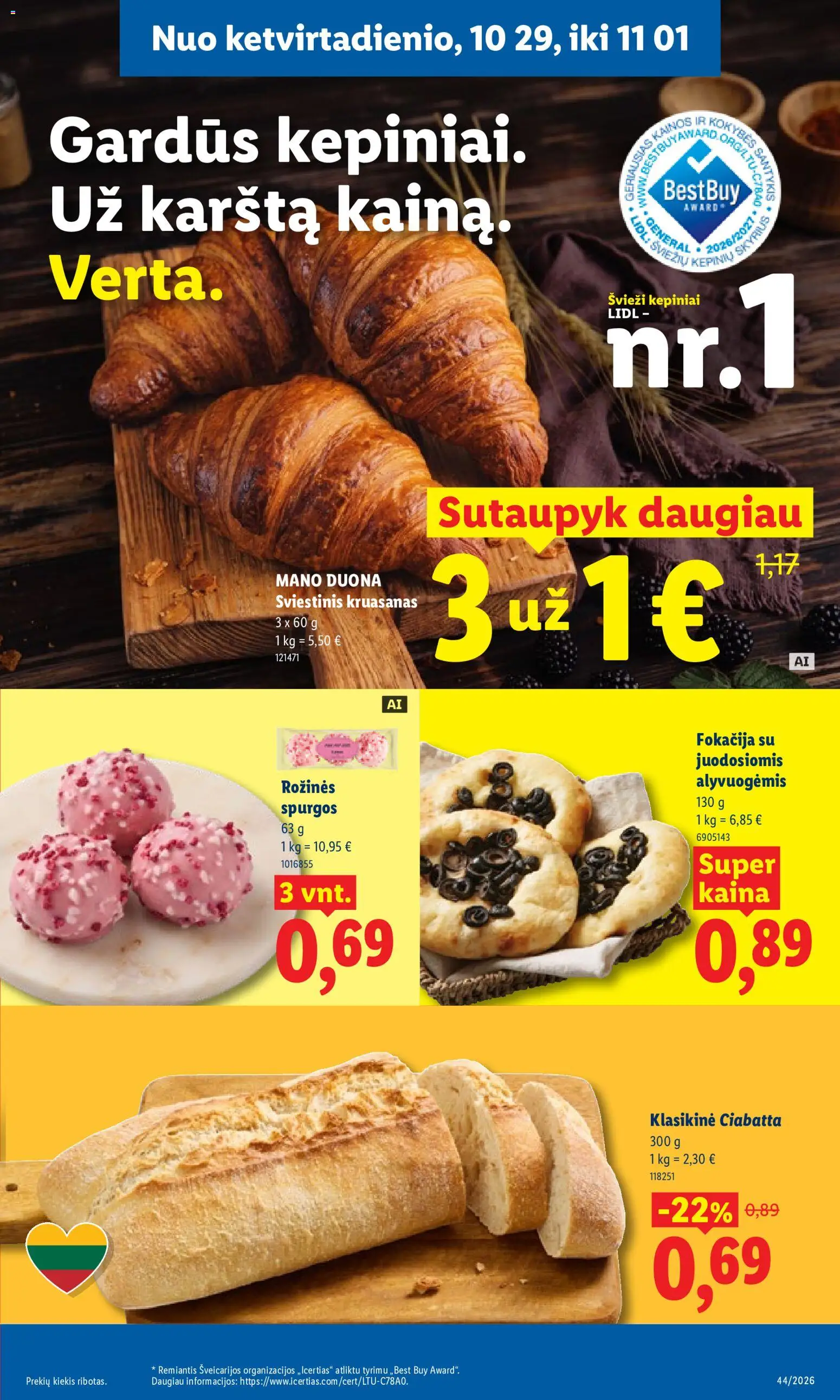 LIDL akcijos nuo 2026.10.26 | Puslapis: 41