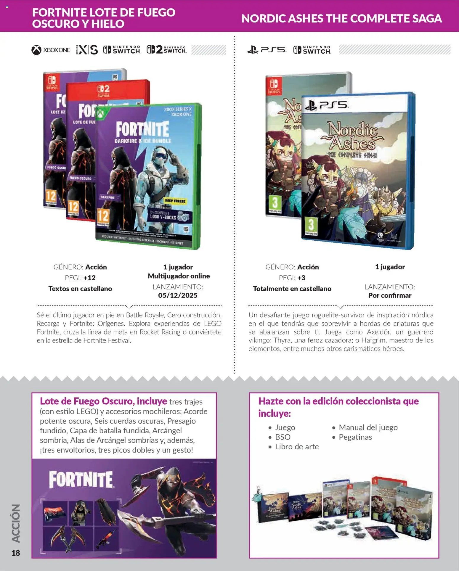 Game folleto │ válido desde el 03/12/2025 | Página: 18 | Productos: LEGO, Jugador, Xbox, Juega