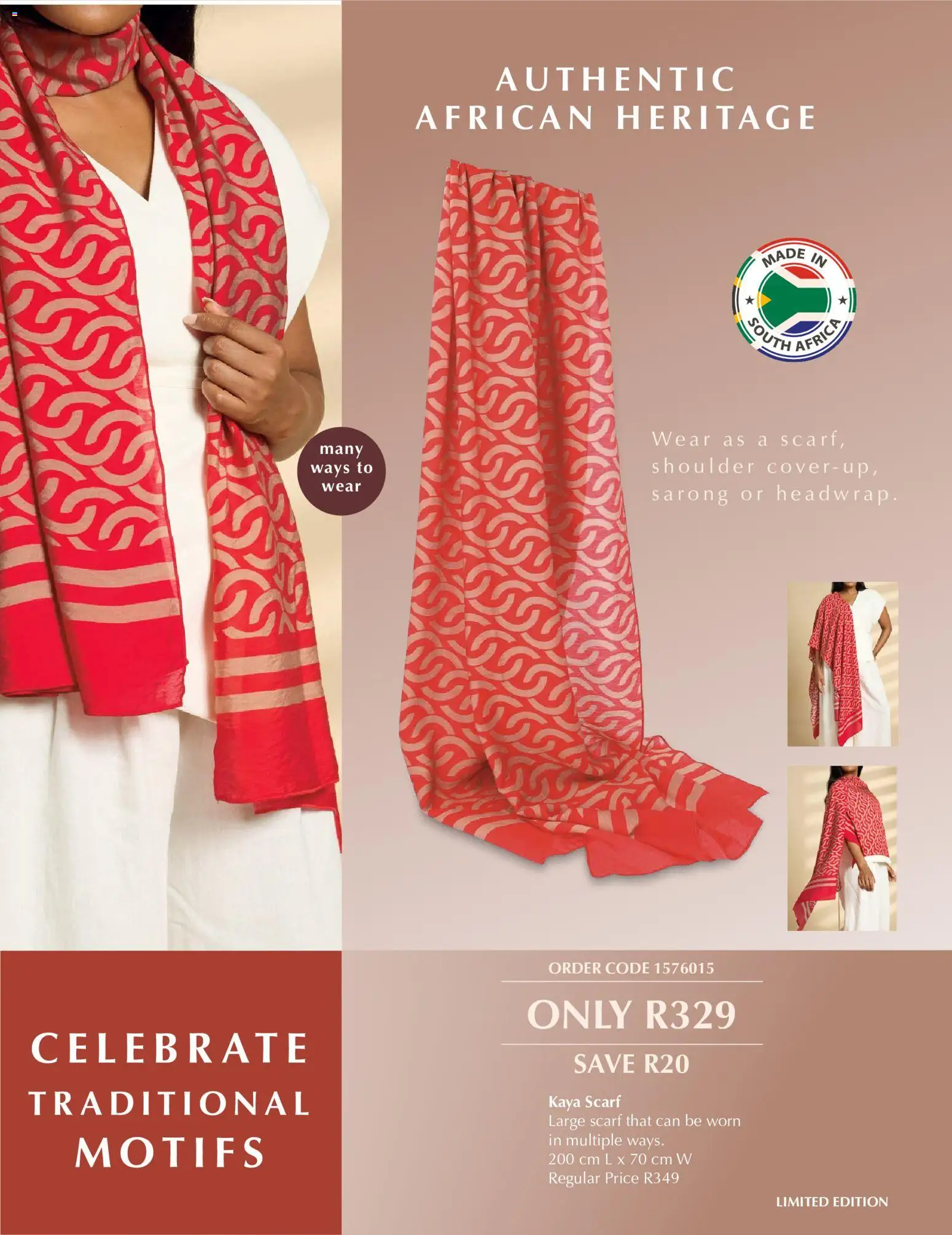 New Justine catalogue – valid from 18/08/2026 | Page: 12 | Products: Scarf