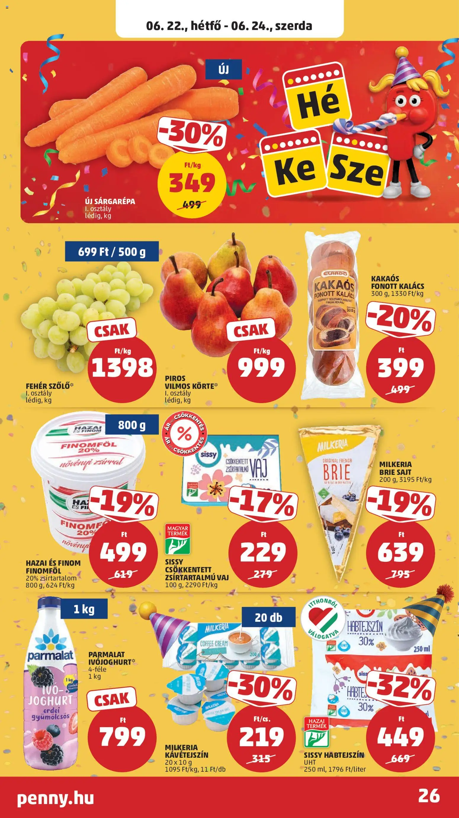 PENNY akciós ujság - amely érvényes a következő dátumtól: 18.06.2026 | Oldal: 28