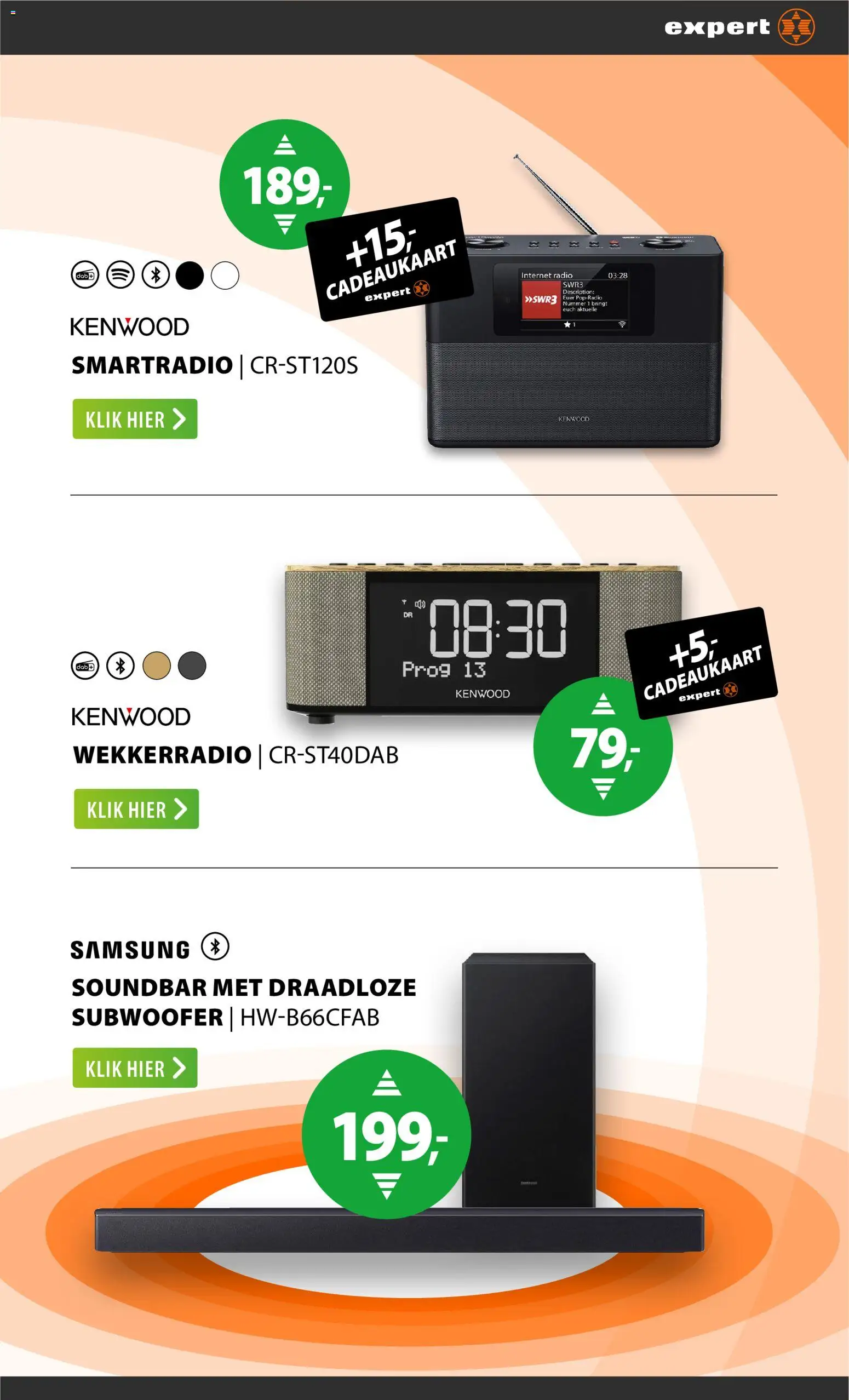 {H1} | Pagina: 17 | Producten: Soundbar, Radio
