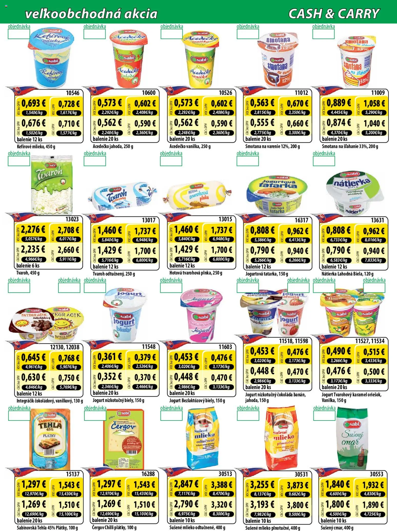 Nové Milk Agro akcie – leták je platný od 19.08.2026 | Strana: 2 | Produkty: Mlieko, Jogurt, Nátierka, Smotana na varenie