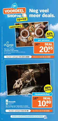 Albert Heijn folder - Voordeelshop folder week 21 - Voorbeeld van een folder van Albert Heijn, geldig van 18.05.2026 | Pagina: 16 | Producten: Biefstuk, Salade, Friet