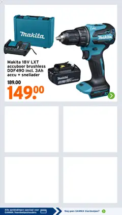 GAMMA folder - Voorbeeld van een folder van GAMMA, geldig van 28.04.2026 | Pagina: 31 | Producten: Grasmaaier, Slijper