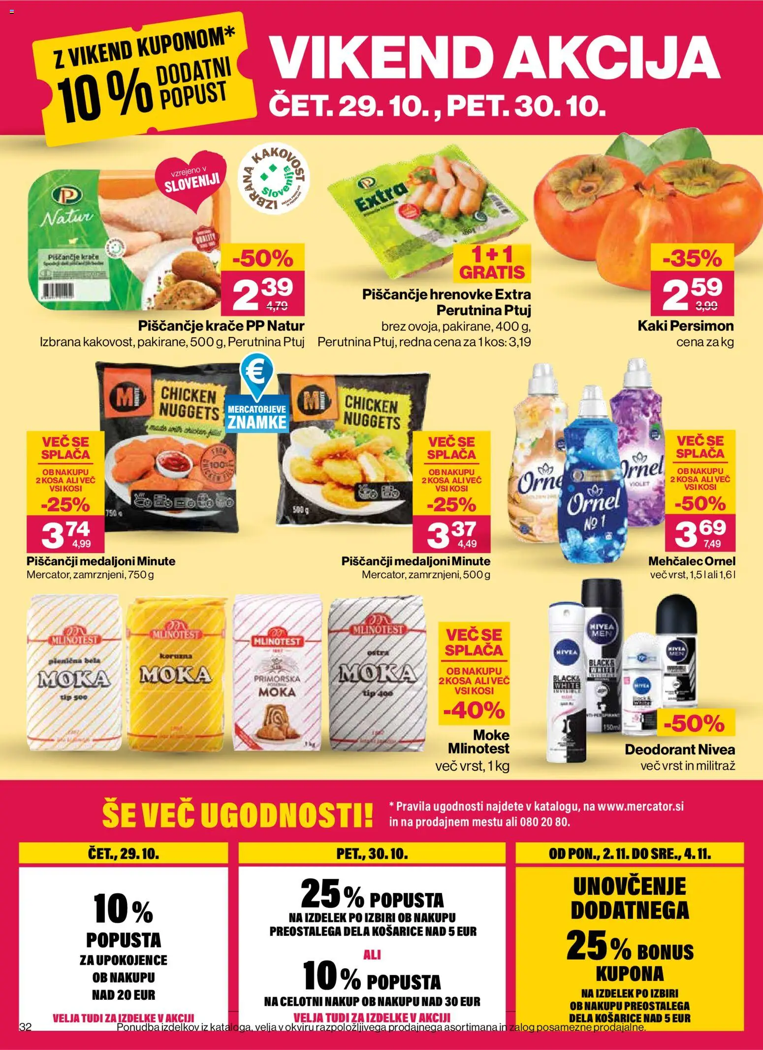 Novi Mercator katalog ponudbe – veljaven od 29.10.2026 | Stran: 32