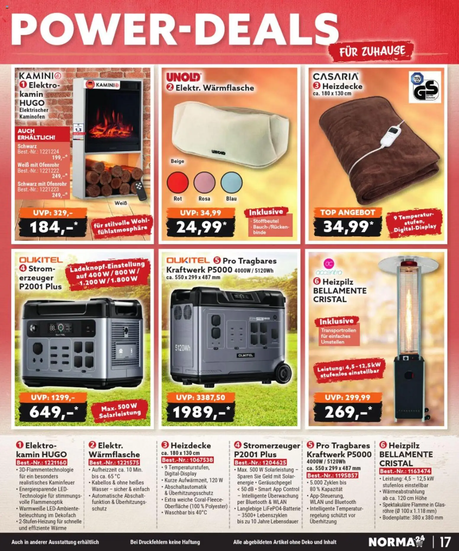 Norma Bestellmagazin September 2026 – gültig ab 01.09.2026 | Seite: 17
