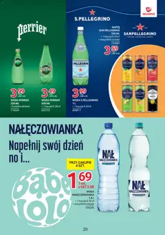 Pogląd oferty "Selgros cash&carry gazetka - Markowe Produkty" - ważna od 24.09.2026 | Strona: 20 | Produkty: Woda Nałęczowianka, Woda