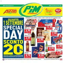 Anteprima del volantino PIM Supermercati volantino valido a partire dal 21/08/2026