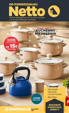 Pogląd oferty "Netto gazetka od poniedziałku NonFood" - ważna od 07.09.2026
