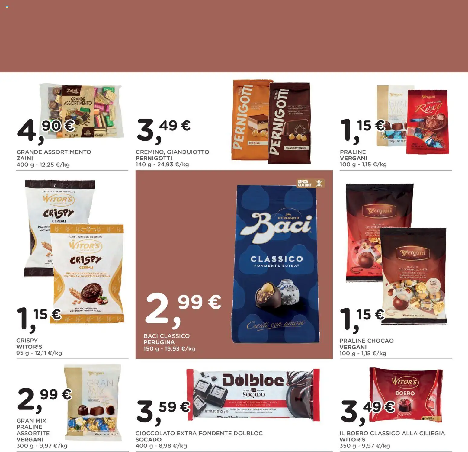Volantino Poli del 28/10/2026 | Pagina: 17 | Prodotti: Crema, Cioccolato, Cereali, Latte