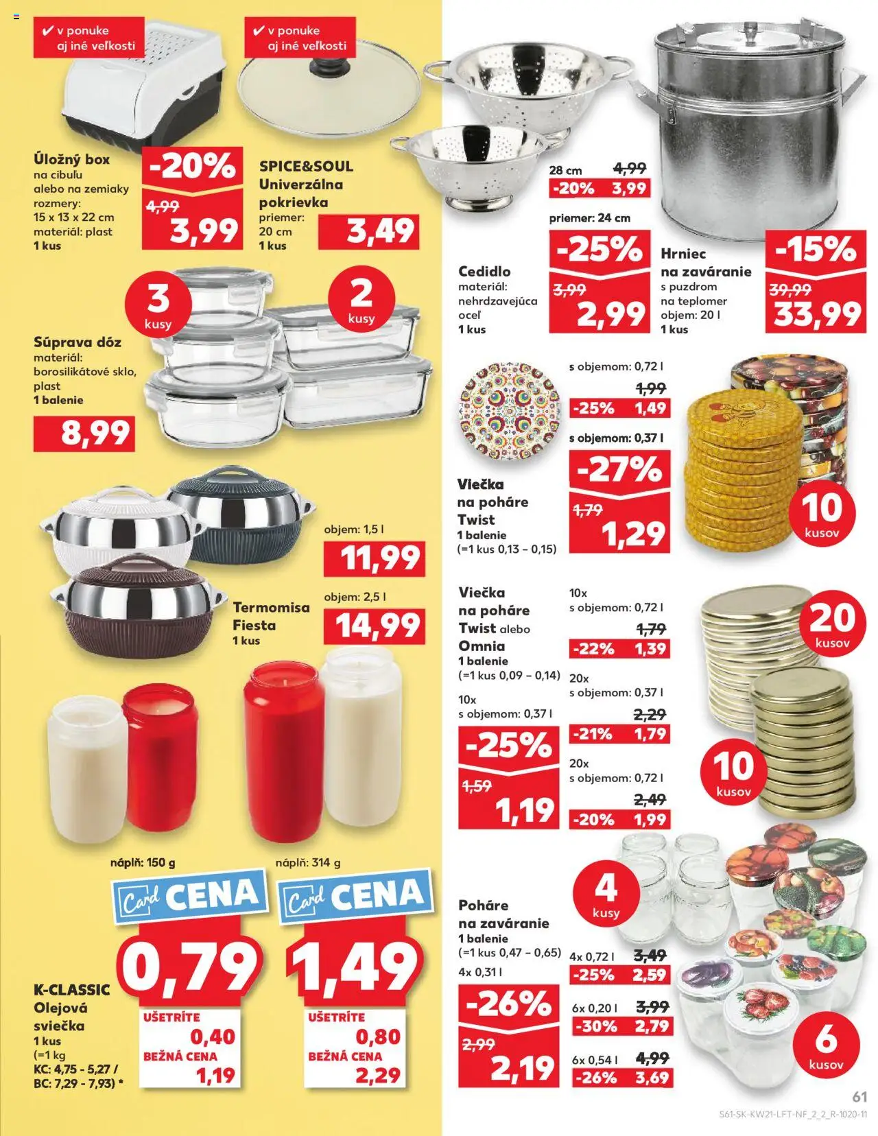 Nové Kaufland akcie – leták je platný od 22.05.2025 | Strana: 61