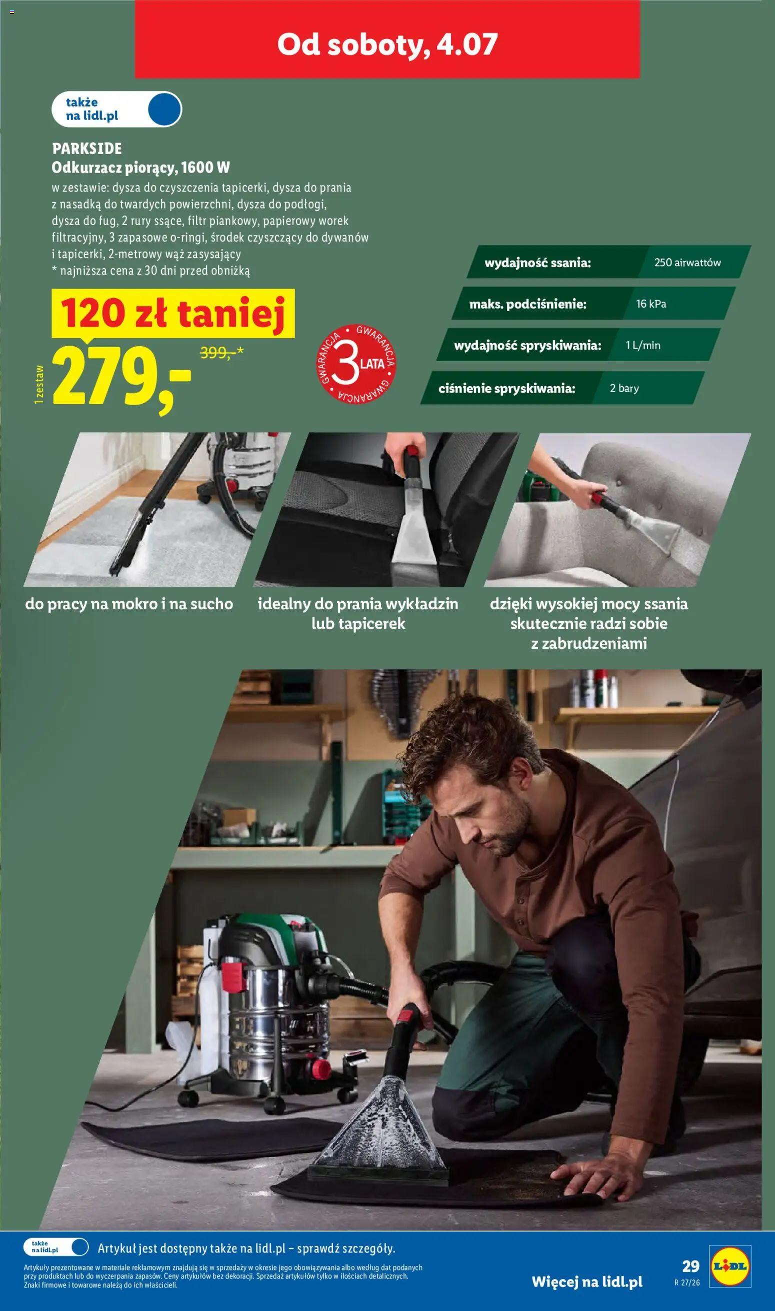 Lidl Polsko katalog od 29.06.2026 | Strana: 39 | Produkty: Parkside