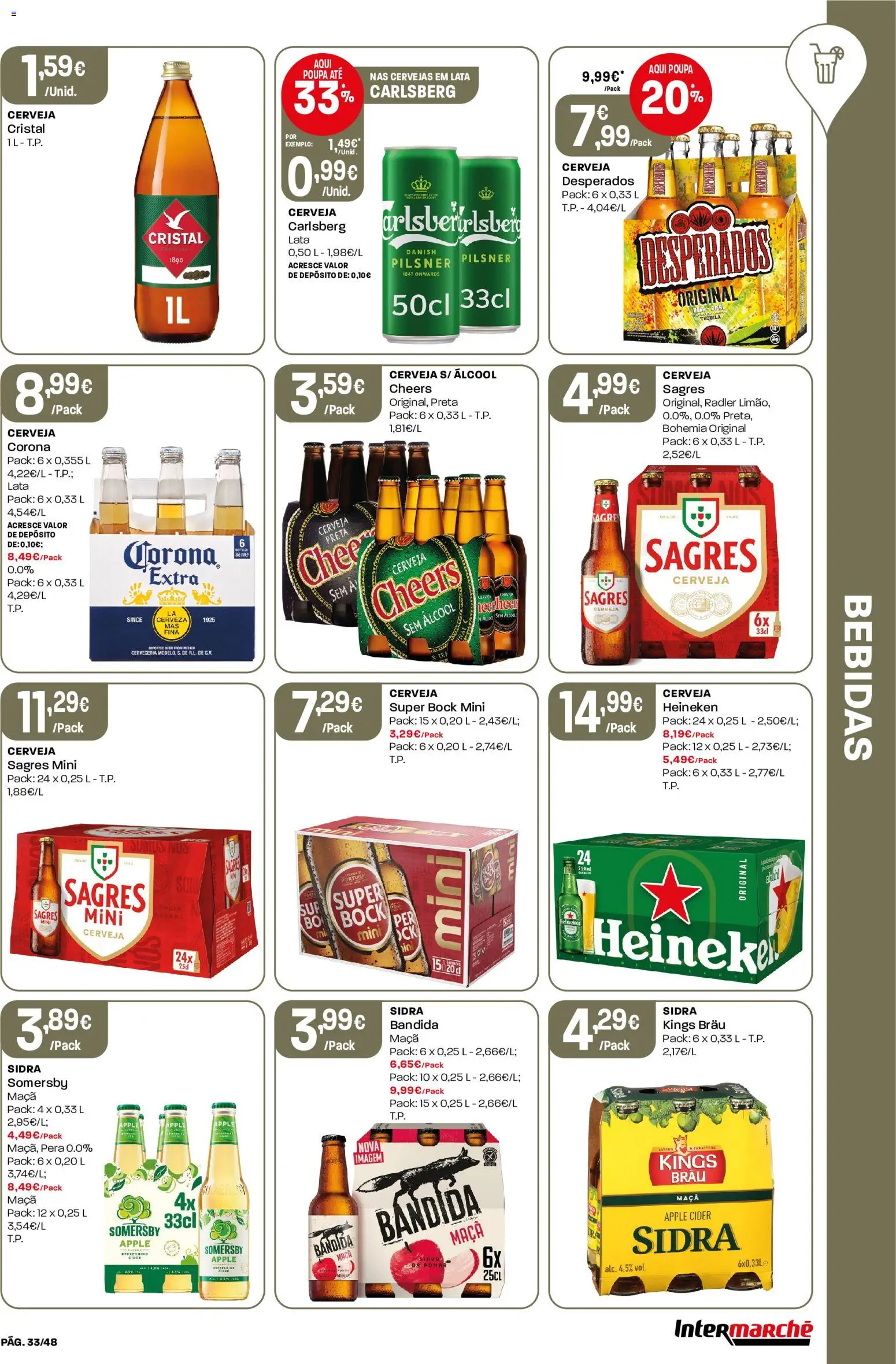 Intermarché folheto │ válido de 27/08/2026 | Página: 33
