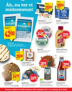 FETAOST, GARANT • 150g • Jämförpris 116:67 kr/kg • Max 3 köp/hushåll - Förhandsvisning av reklamblad från butik Willys aktuell från 15.06.2026 | Sida: 4