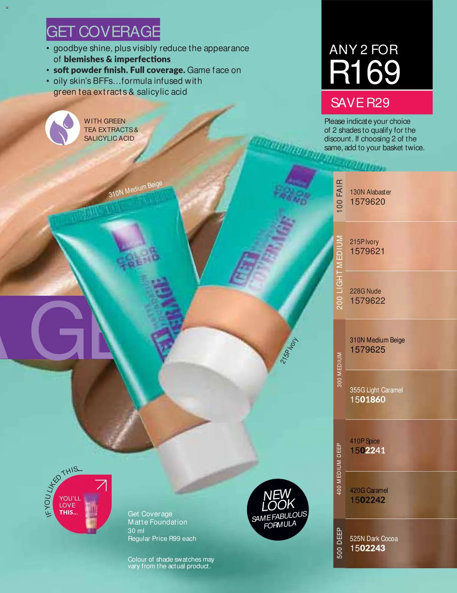 New Avon catalogue – valid from 01/07/2026 | Page: 55 | Products: Basket, Light, Foundation, Caramel