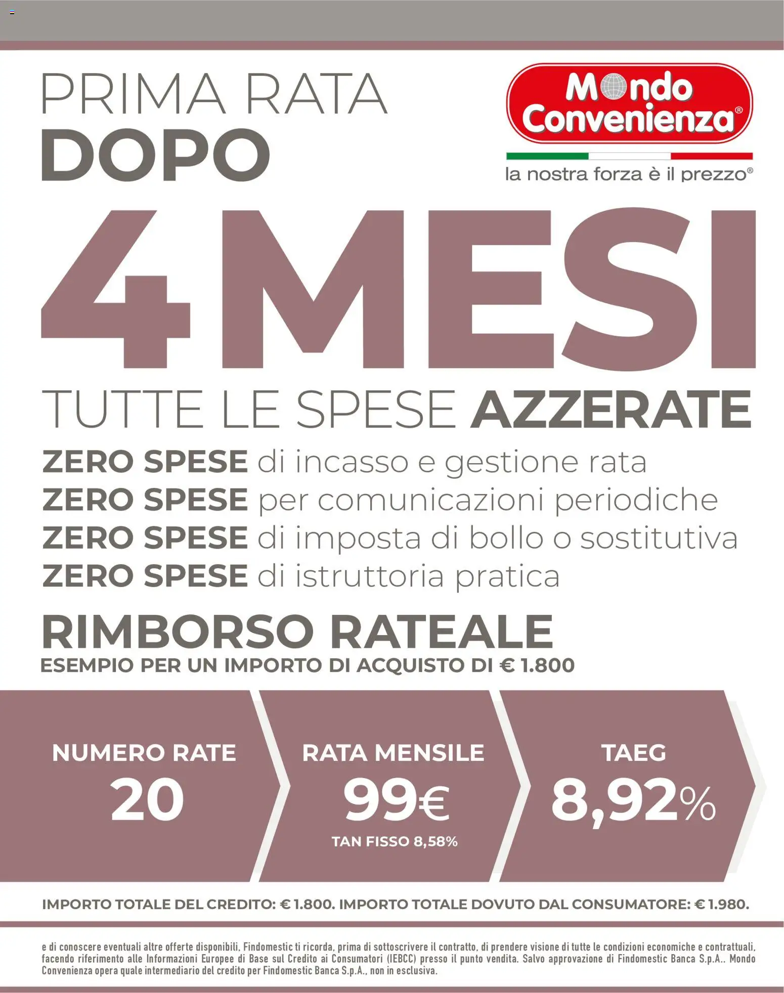 Volantino Mondo Convenienza del 01/09/2026 | Pagina: 3