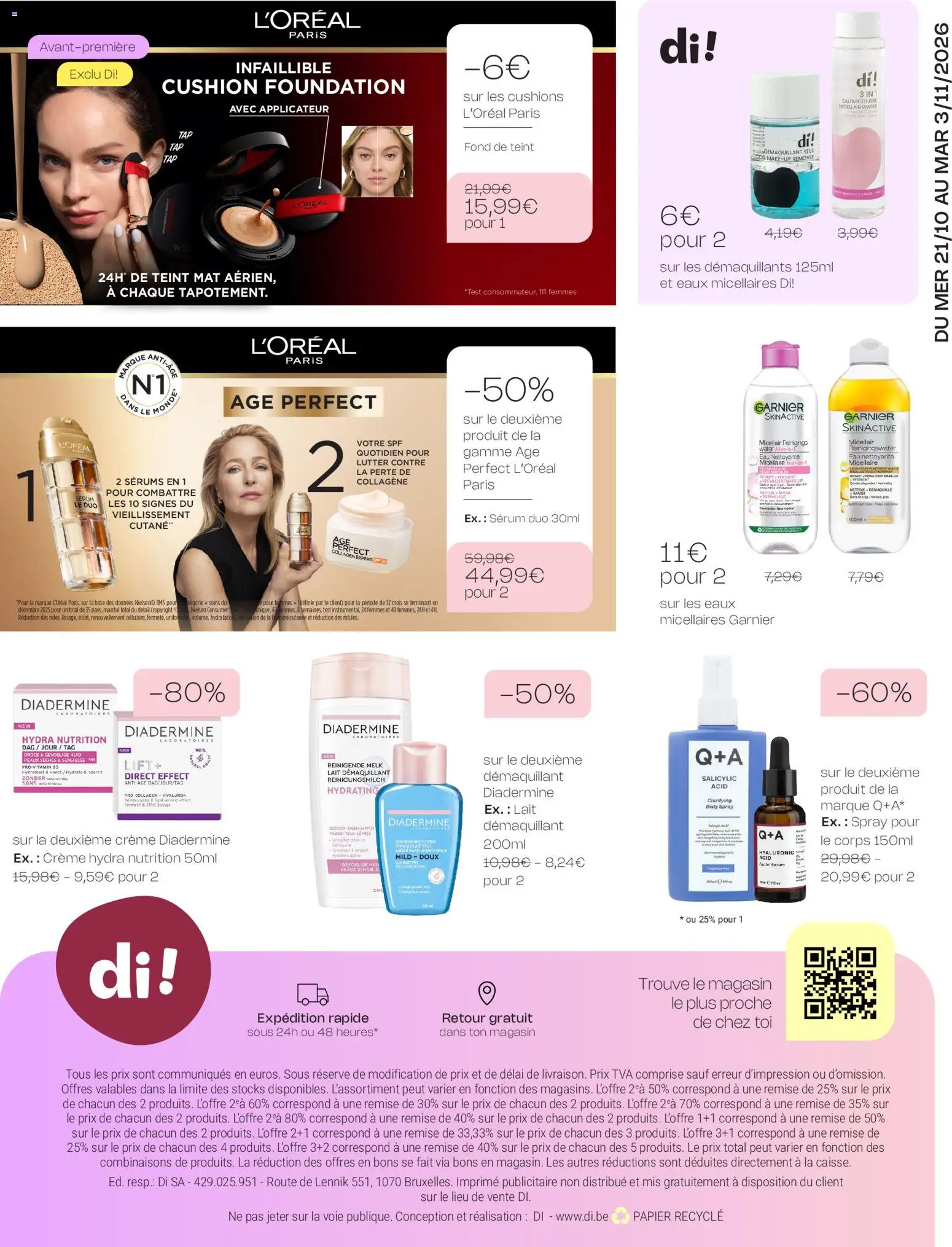{H1} | Pagina: 4 | Producten: Make up, Water, Foundation, Melk