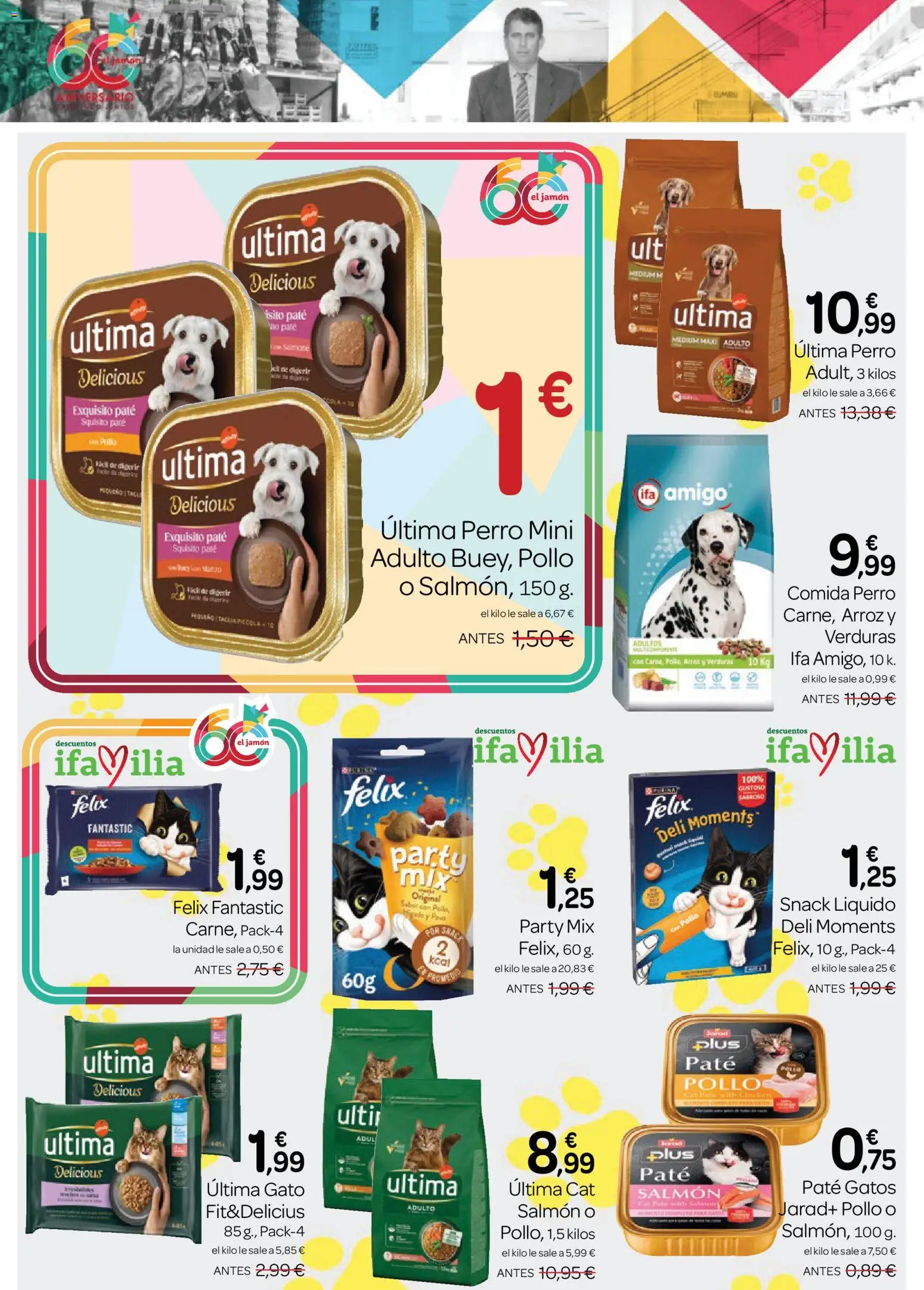 Supermercados El Jamón folleto │ válido desde el 27/08/2026 | Página: 34 | Productos: Paté, Arroz, Salmón, Pollo