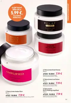 Oriflame leták platný od 06.05.2026 | Strana: 157 | Produkty: Telový krém, Krém