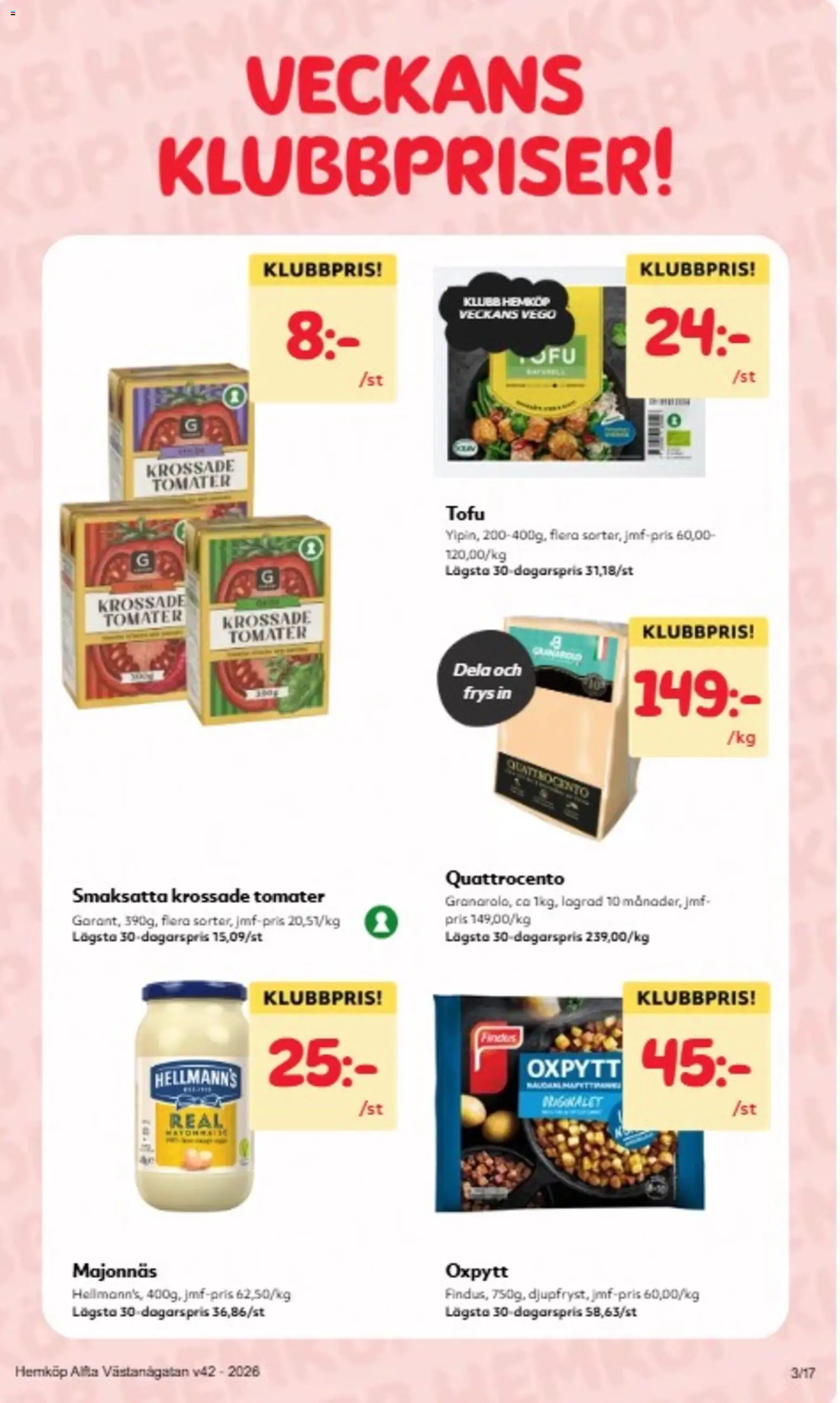 Hemköp reklamblad aktuell från 12/10/2026 | Sida: 3