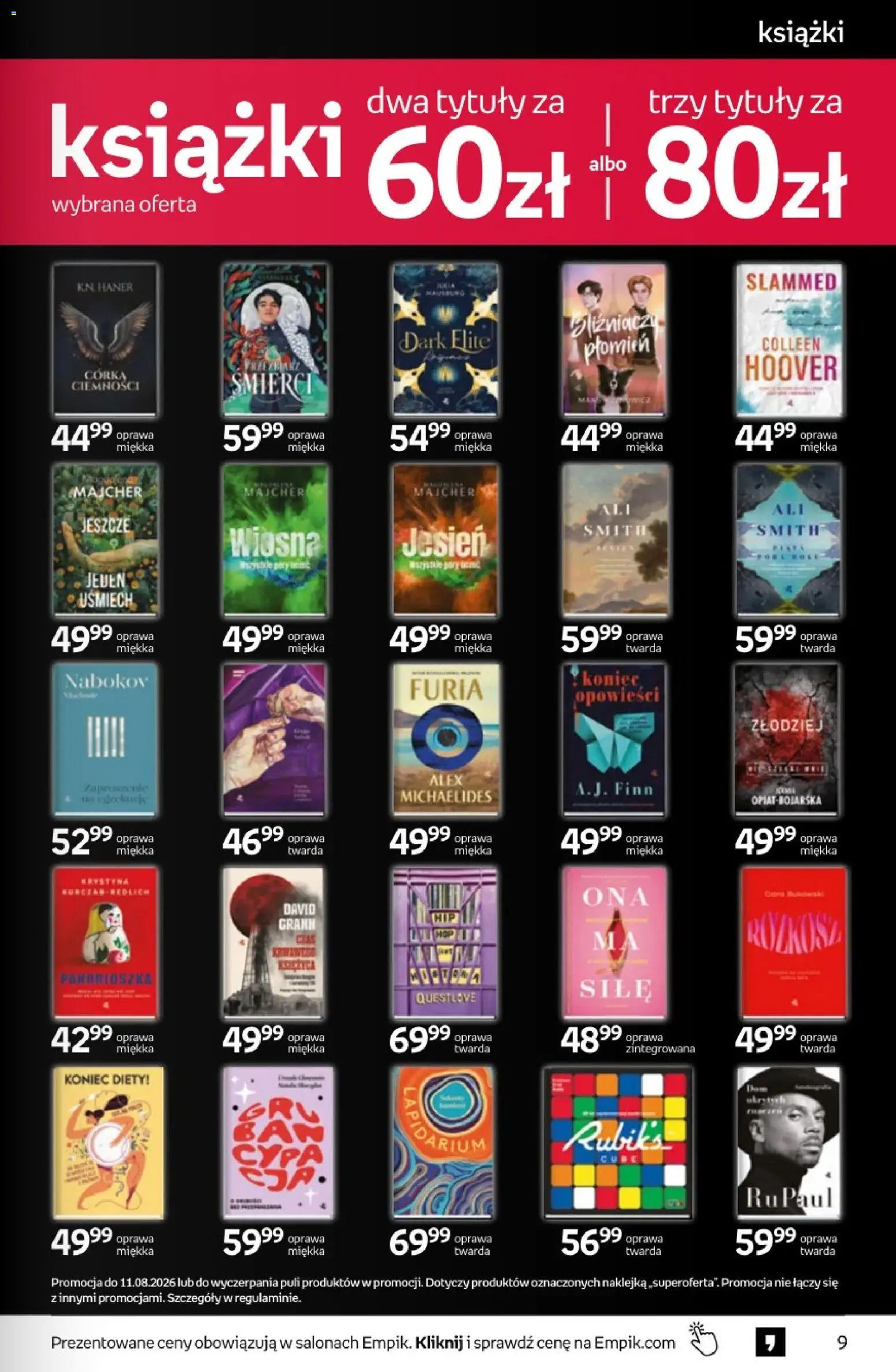 Empik promocje od 15.07.2026 | Strona: 9 | Produkty: Książki