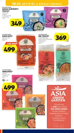 SUSHI RIZS*, 500 g - amely érvényes a következő dátumtól: 2026.07.30. | Oldal: 26