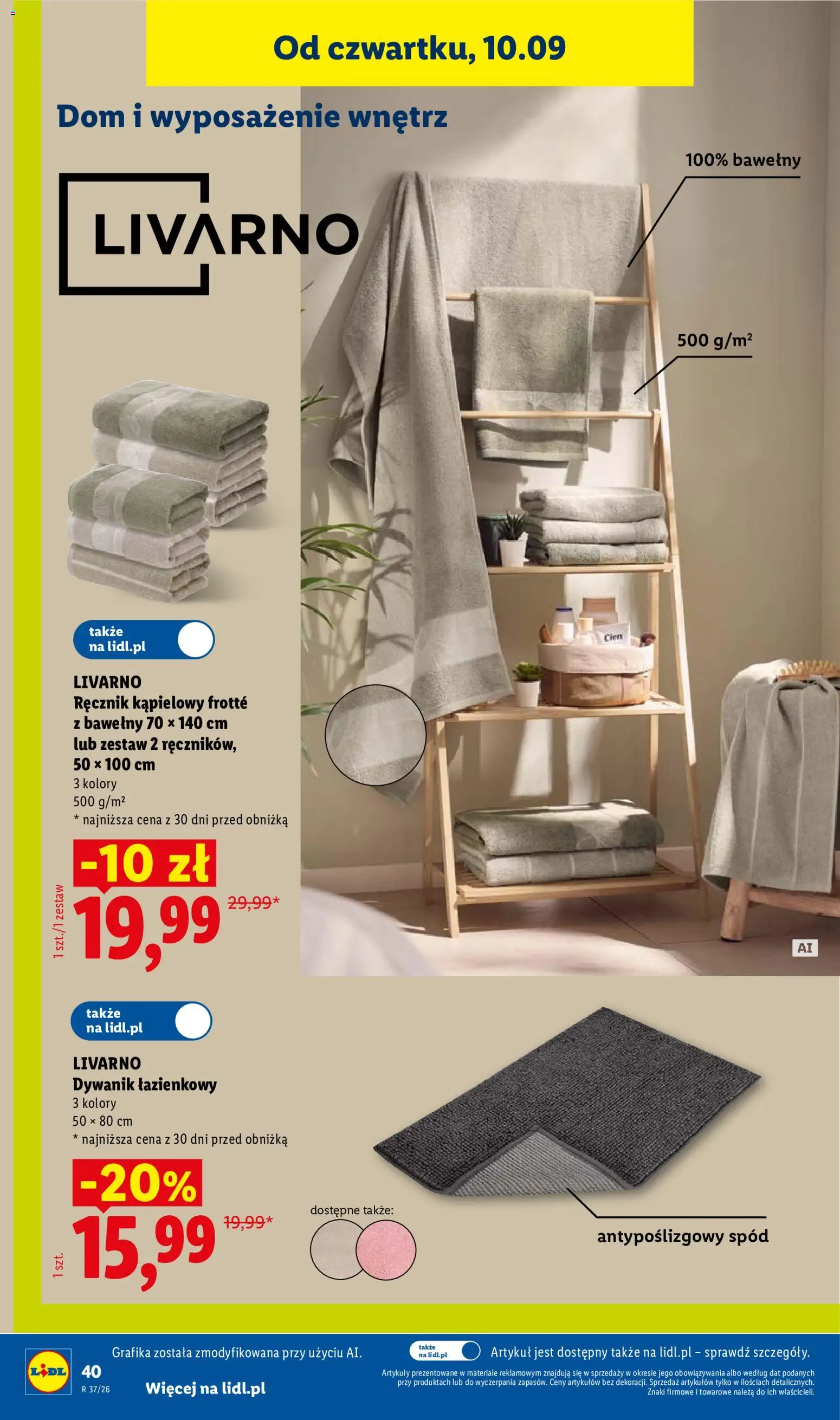 Lidl Polsko katalog od 07.09.2026 | Strana: 46 | Produkty: Cien
