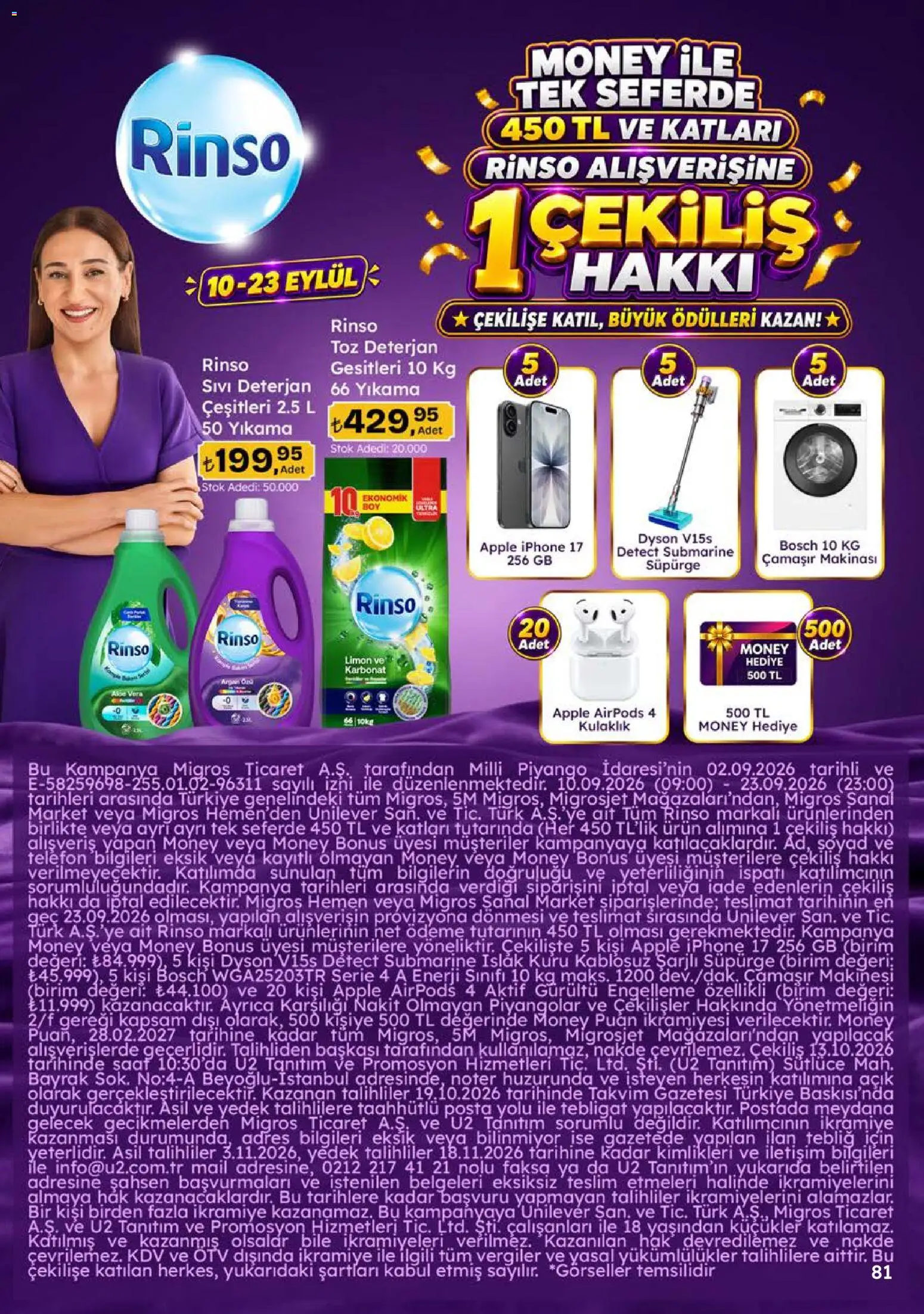 Migros Katalog - 5M Migroskop Dijital - 10 Eylül 2026 tarihinden itibaren geçerlidir | Sayfa: 81 | Ürünler: Deterjan, Limon, Iphone, Telefon