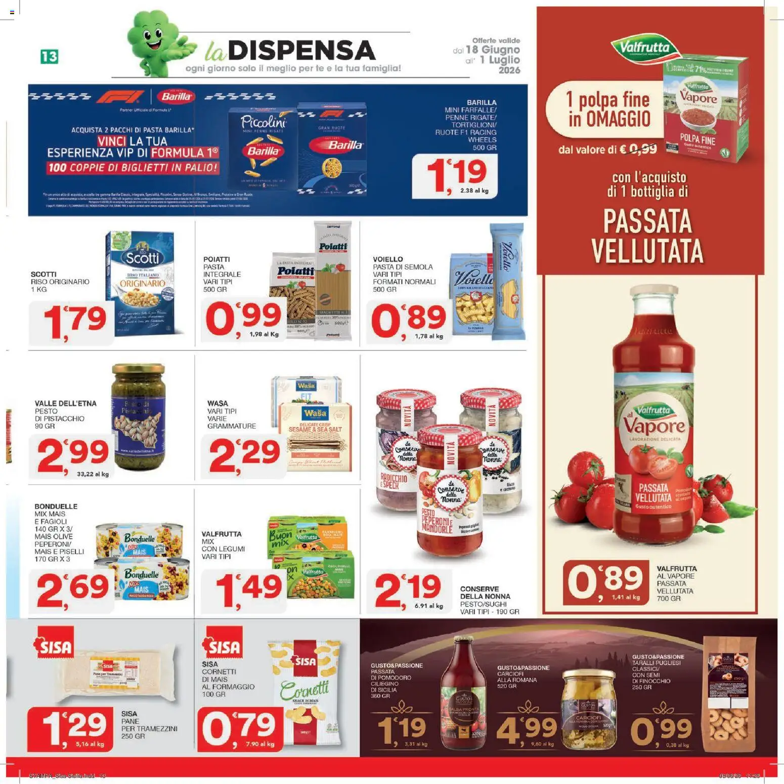 Volantino SISA del 18.06.2026 | Pagina: 13