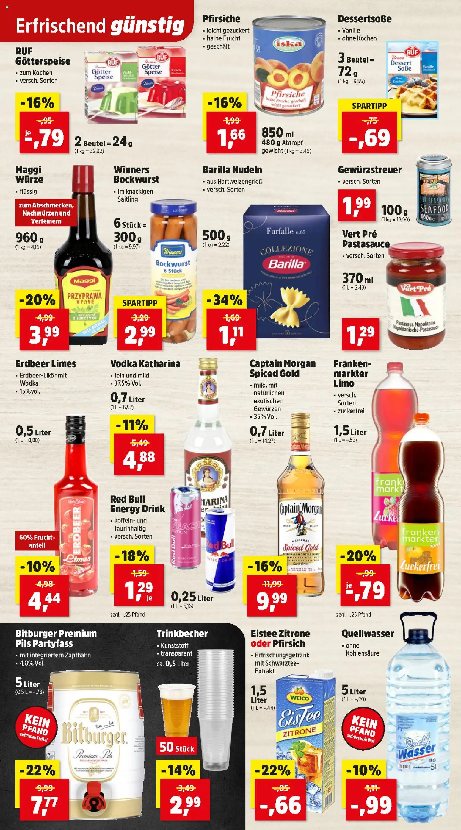 Thomas Philipps Flugblatt gültig ab 13.07.2026 | Seite: 13 | Produkte: Pfirsich, Gewicht, Kocher, Nudeln