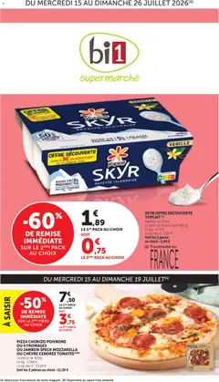 bi1 - Prévisualisation de bi1 Catalogue supermarché valide à partir de 15/07/2026