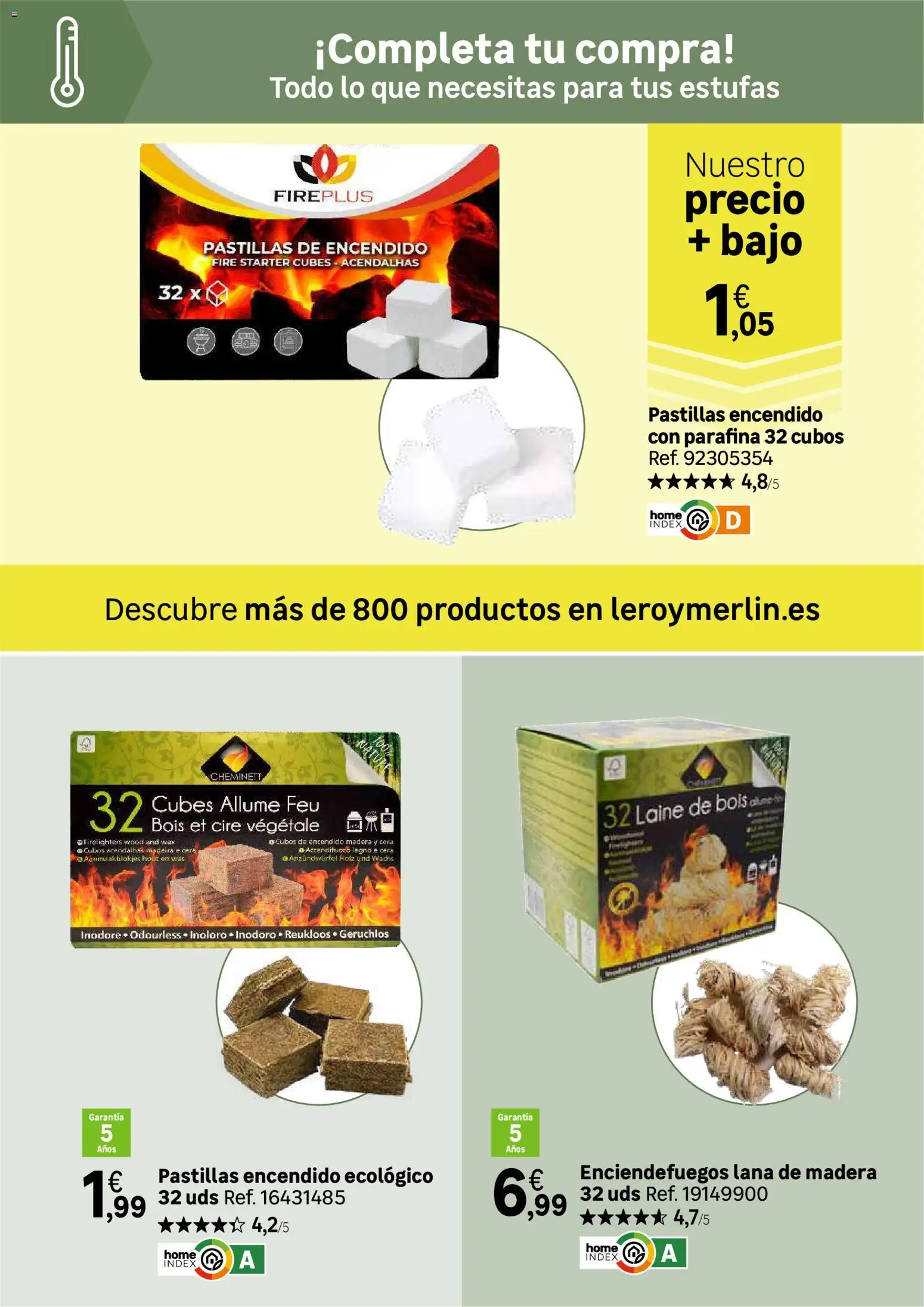 Leroy Merlin Calor en casa y mucho ahorro │ válido desde el 20/10/2026 | Página: 48