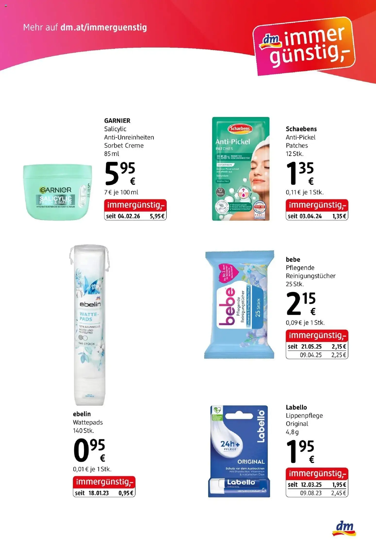 dm drogerie markt Journal Express gültig ab 26.03.2026 | Seite: 2 | Produkte: Creme, Reinigungstücher