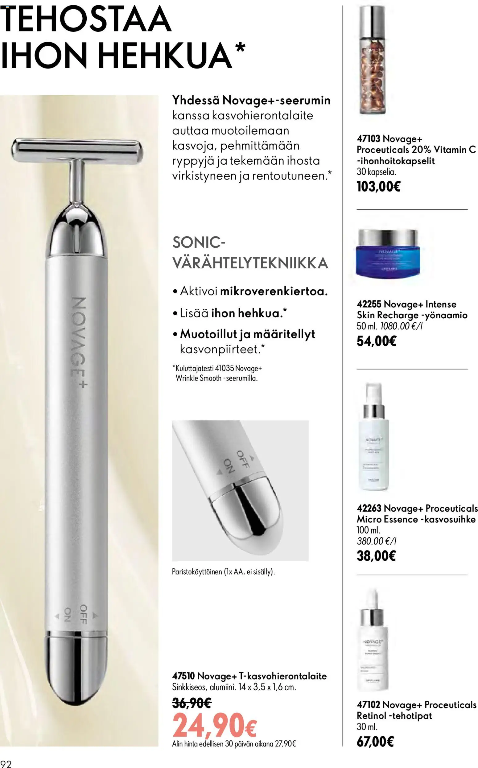 Oriflame - Esite 11 – voimassa 05/08/2026 alkaen | Sivu: 92
