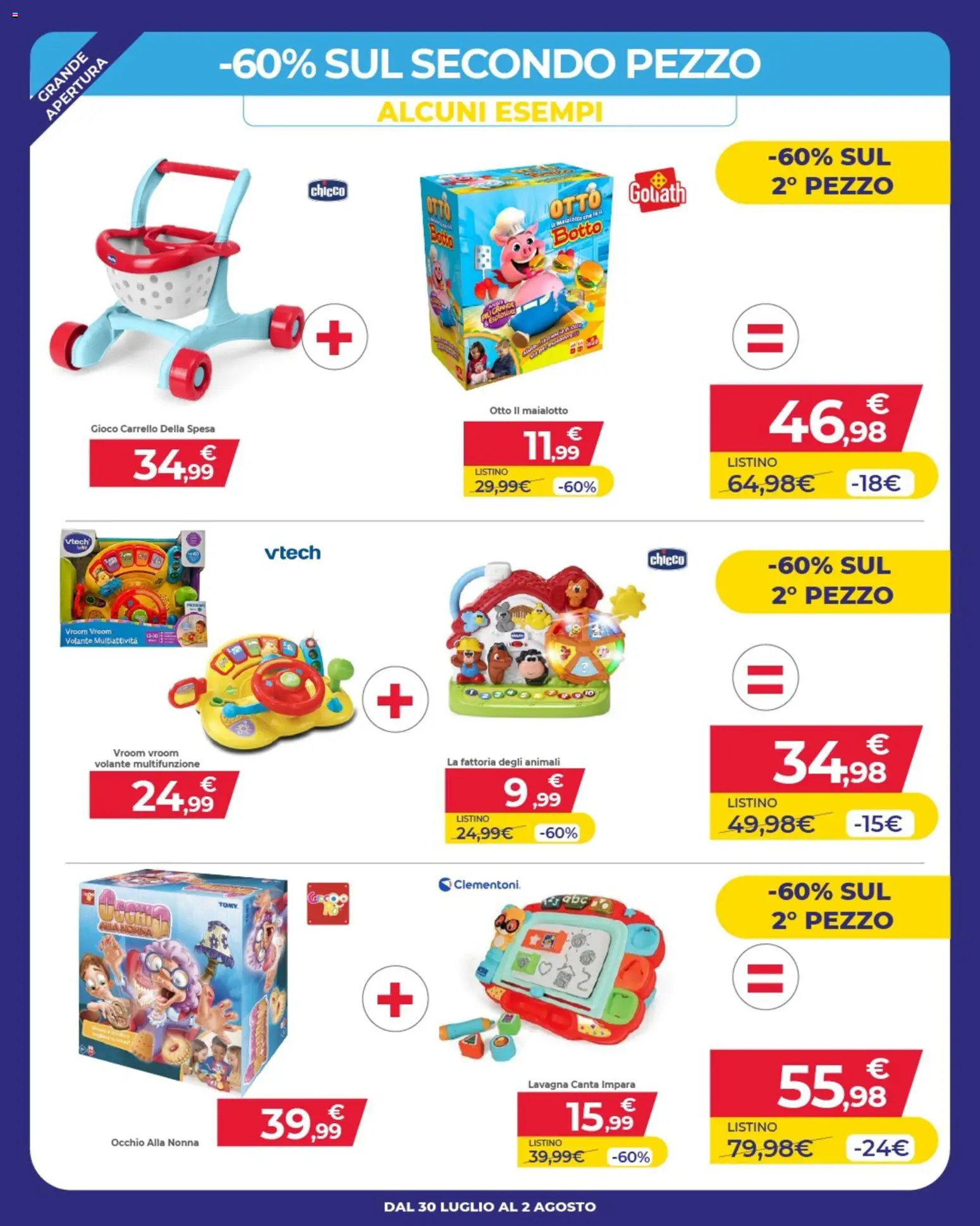 Volantino Toys Center del 30/07/2026 | Pagina: 7 | Prodotti: Carrello, Gioco