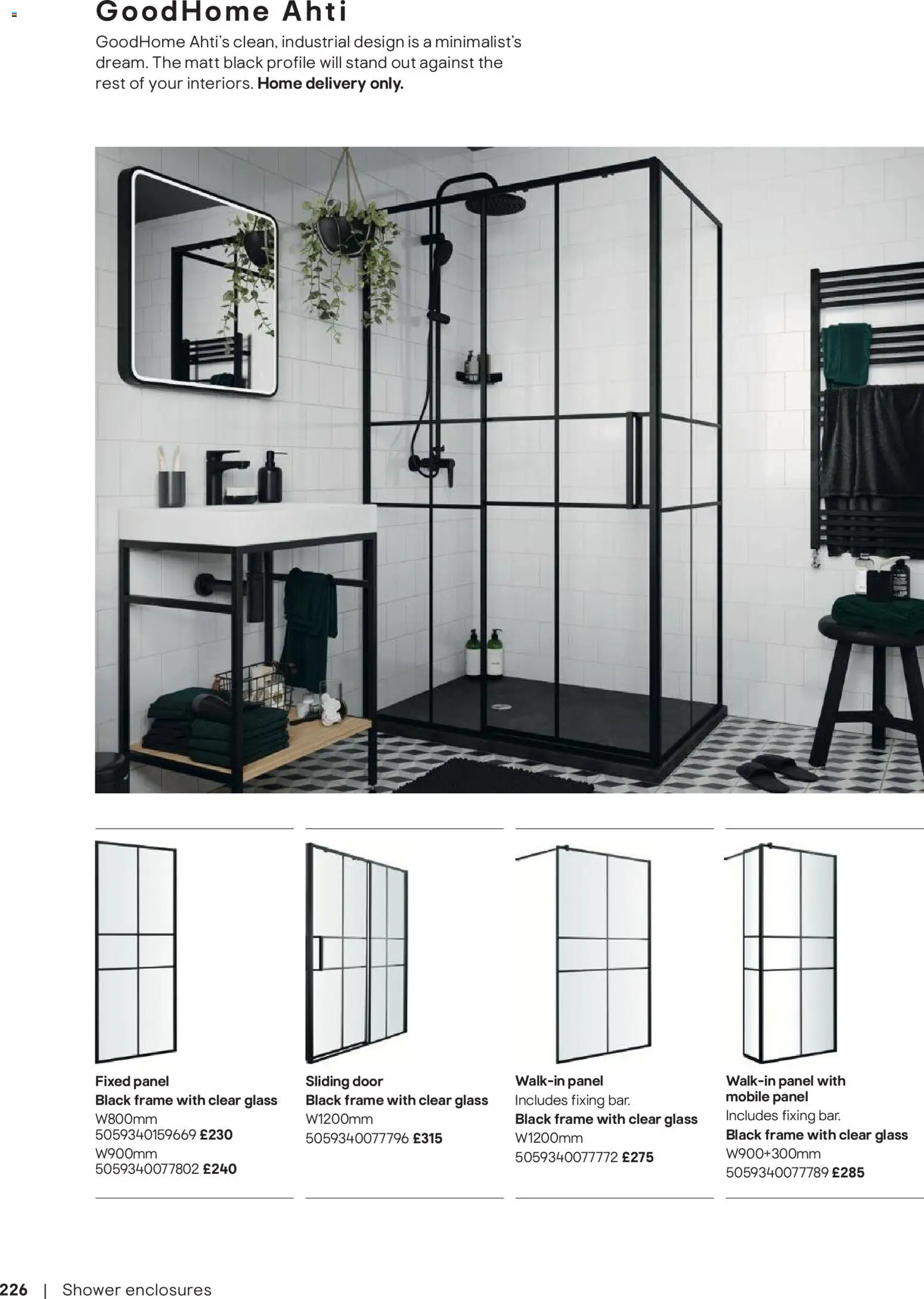 {H1} | Page: 227 | Products: Shower, Door