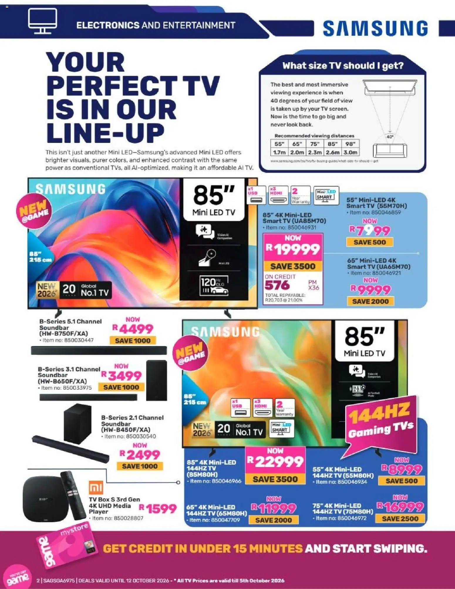 New Game catalogue – valid from 08/09/2026 | Page: 2