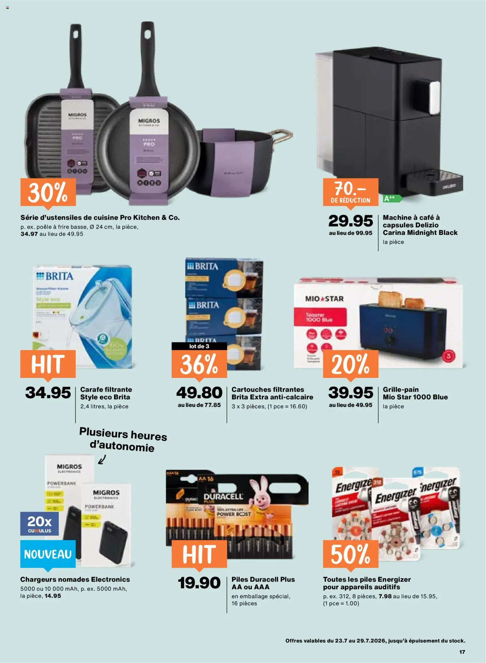 Migros aktionen FR – gültig ab 23.07.2026 | Seite: 17