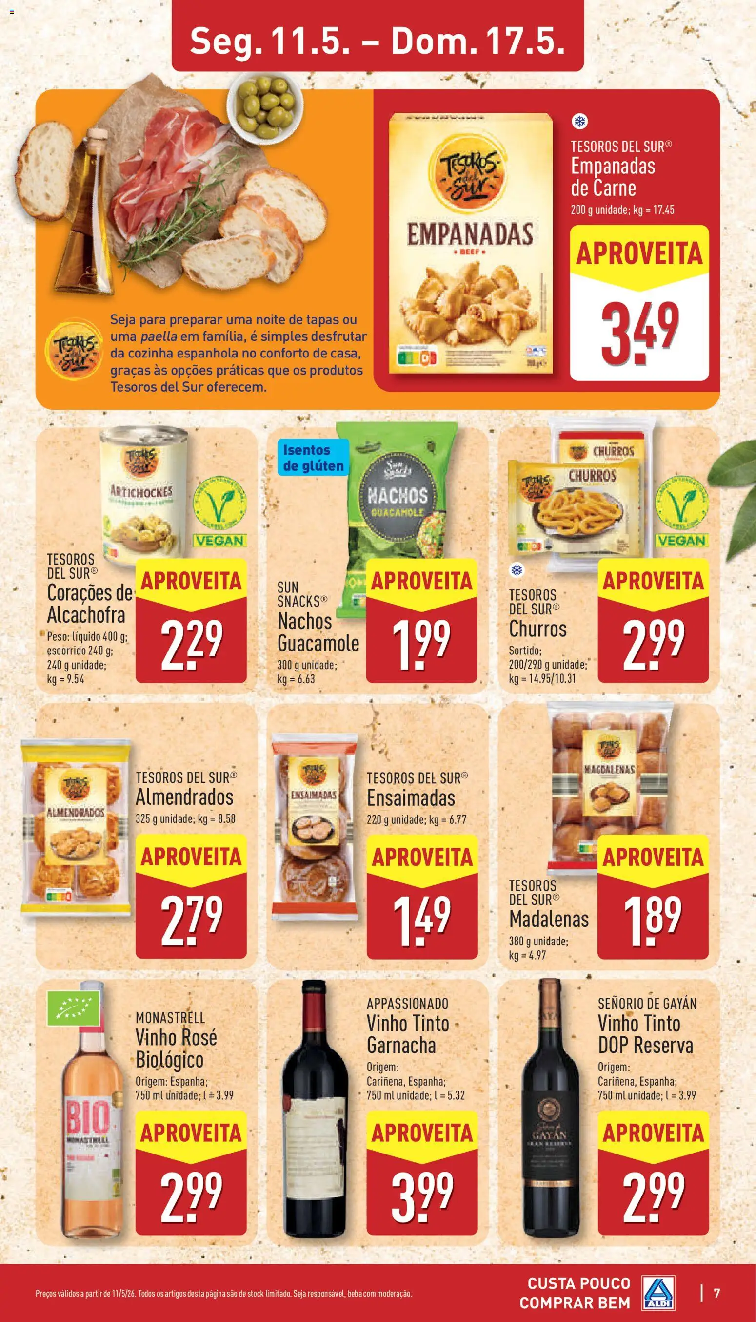 Aldi folheto | 11/05/2026 |  🎉 Como obter um desconto limitado? Poupe ainda hoje! | Portugal