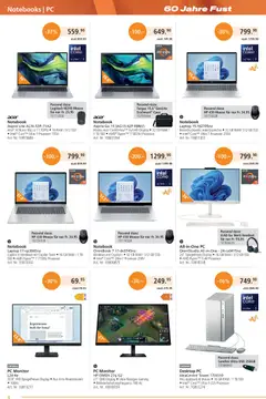 Fust aktionen ab 27.07.2026 gültig | Seite: 4 | Produkte: Laptop, Desktop PC, Lenovo, HP