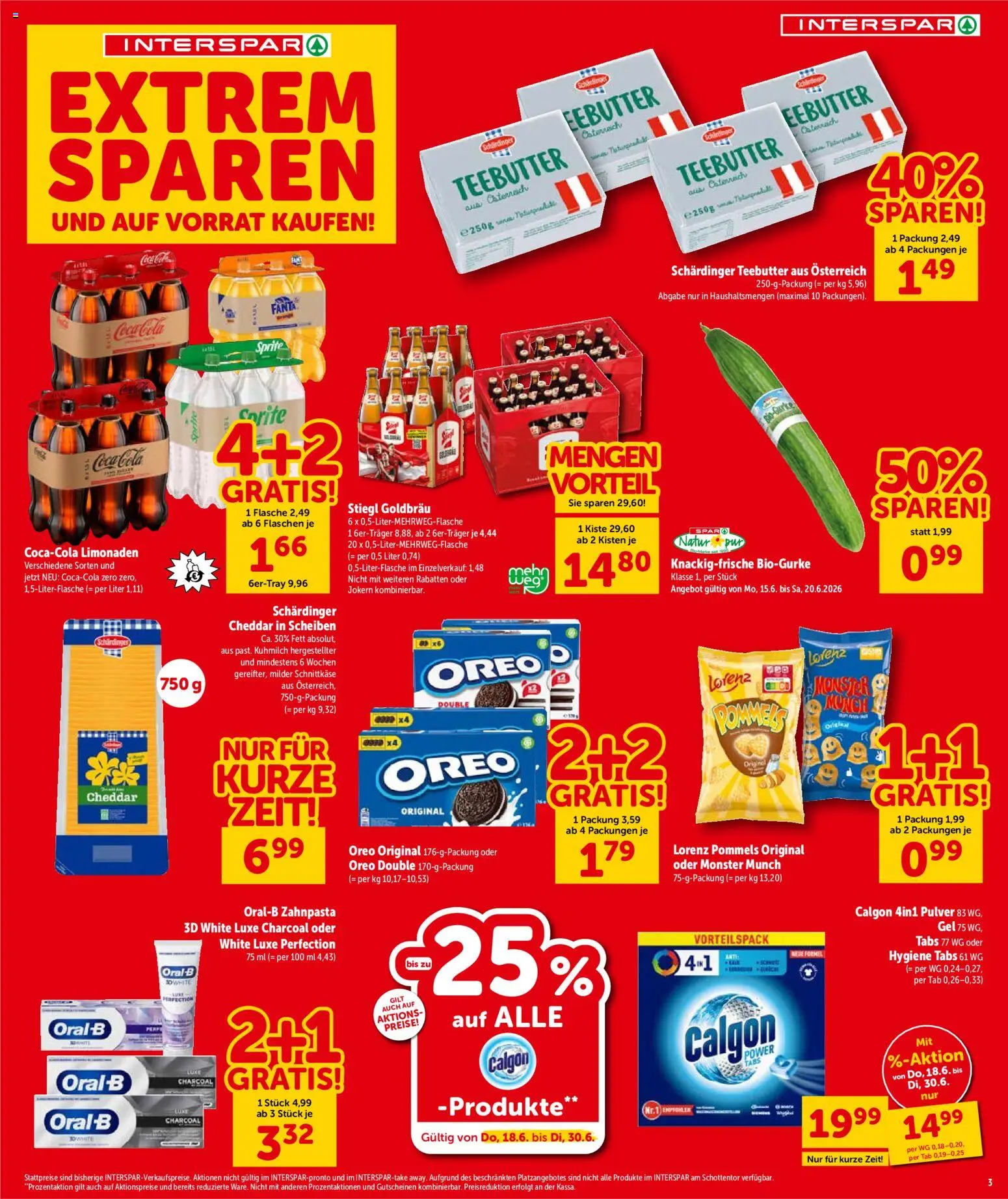 Interspar Flugblatt - Niederösterreich gültig ab 18.06.2026 | Seite: 3 | Produkte: Zahnpasta