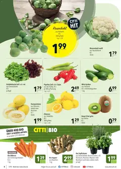 CITTI - Tilbudsavis uge 38 gyldig fra 16/09/2026 | Side: 8 | Produkter: Kiwi, Paprika, Basilikum