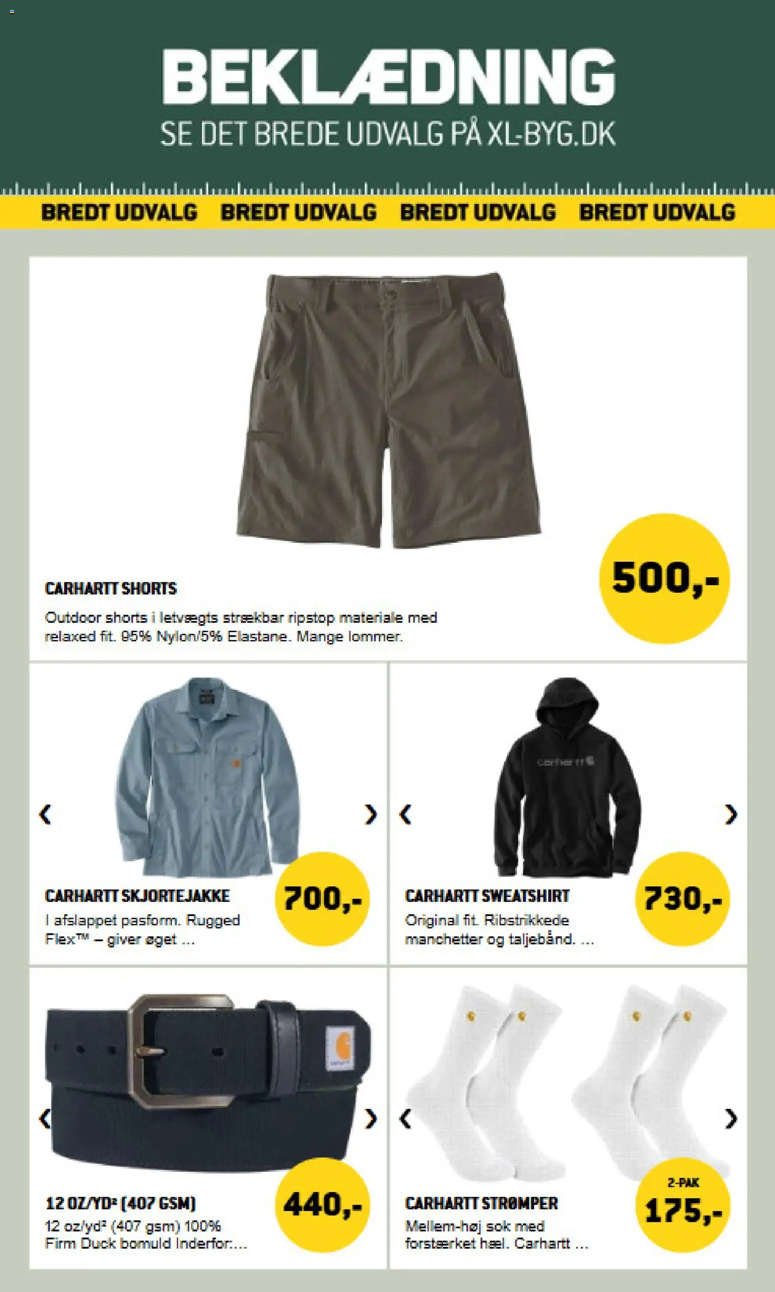 XL-BYG tilbudsavis – gyldig fra 10/07/2026 | Side: 37 | Produkter: Skjorte, Jakke, Shorts, Strømper