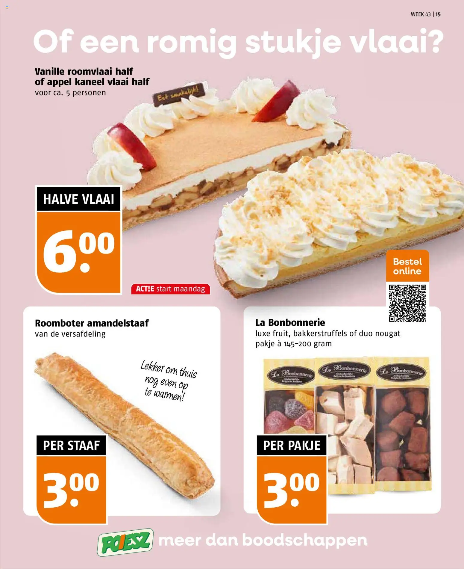 {H1} | Pagina: 15 | Producten: Roomboter, Vanille, Kaneel, Appel